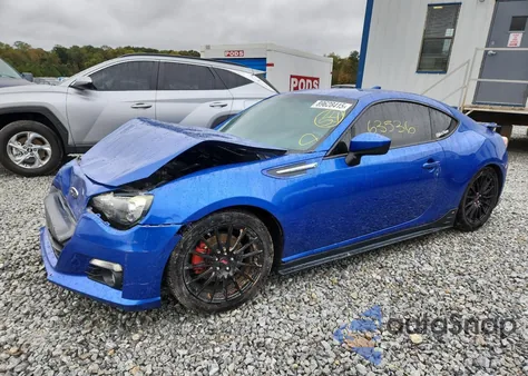 2015 Subaru Brz 2.0 Limited из США, поврежденный, VIN JF1ZCAC11F9601100